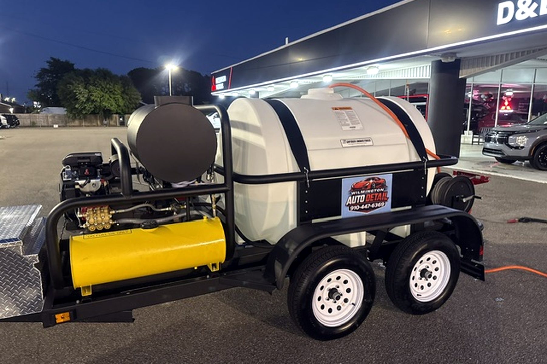 Professional pressure washing in Wilmington NC — vehicle pressure washing, truck pressure washing